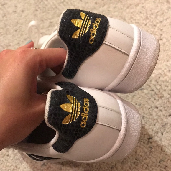 Adidas Original Superstar Snakeskin Sneakers - Picture 5 of 7
